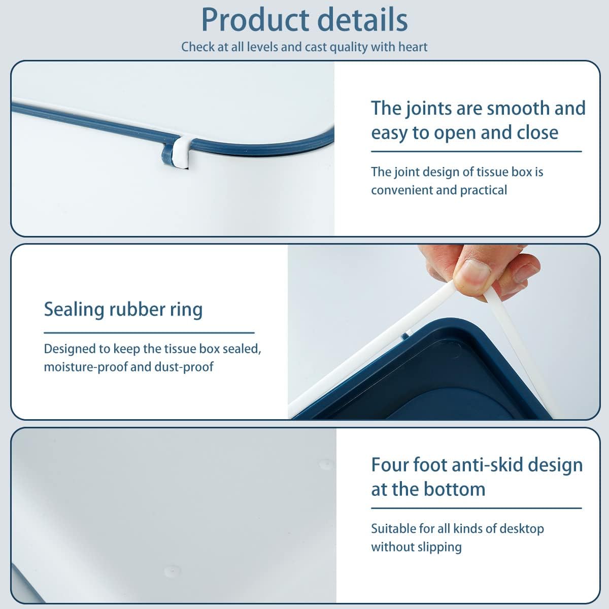Wet Tissue Box, Flip Top Dry Tissue Napkin, Portable Home Napkins Dispenser, Dustproof Plastic Mask Organizer Holder, Multifunctional Sundries Storage Box, Moist Toilet Paper Box Wet Tissue Box, Flip Top Dry Tissue Napkin, Portable Home Napkins Dispenser, Dustproof Plastic Mask Organizer Holder, Multifunctional Sundries Storage Box, Moist Toilet Paper Box